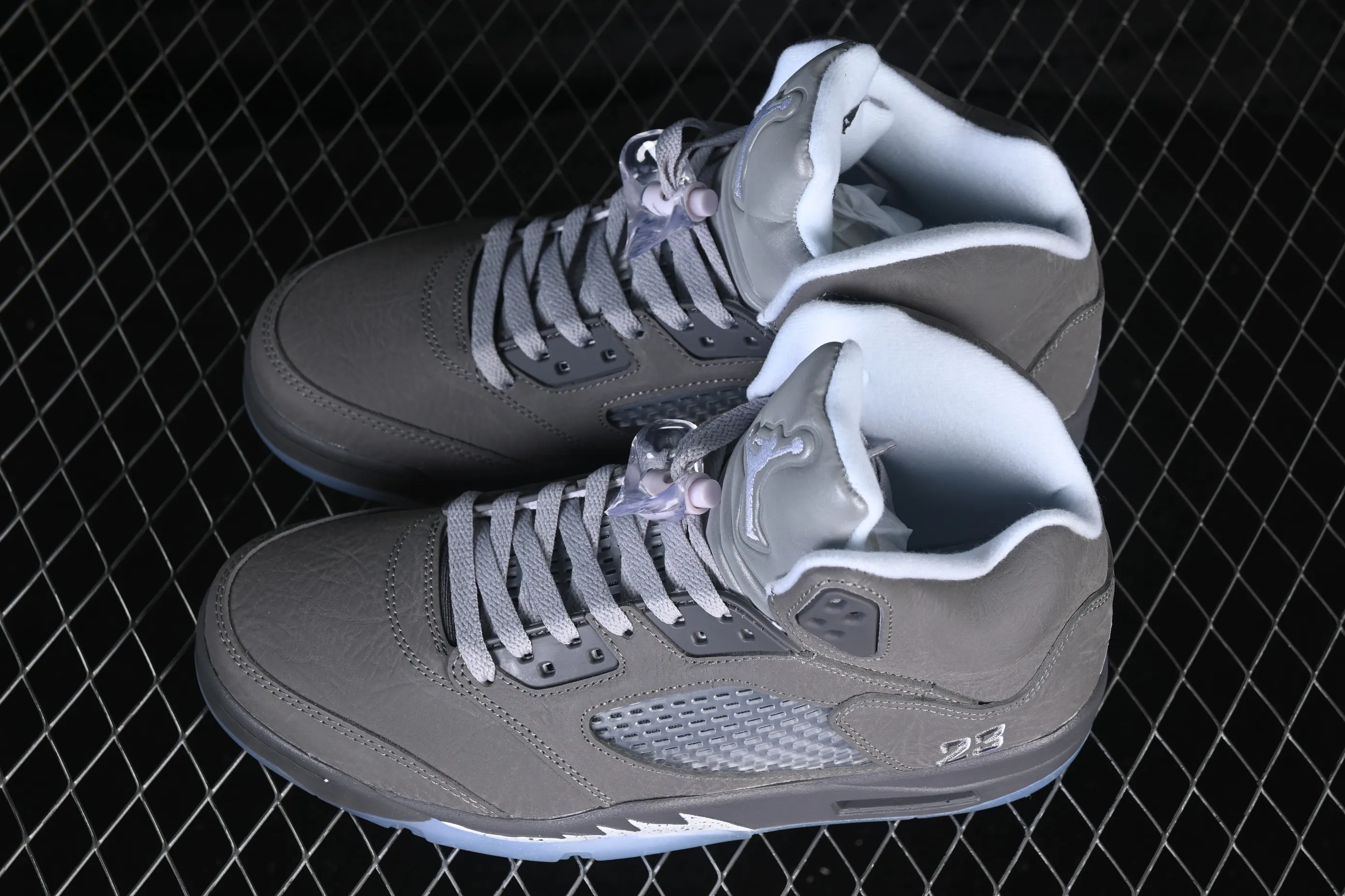 All categories Air Jordan Jordan series basketball shoes Air Jordan 5 Z version Air Jordan 5 "Wolf Grey" AJ5 Joe 5 Wolf Gray basketball shoes DD0587-002